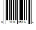 Barcode Image for UPC code 060309310064