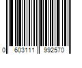 Barcode Image for UPC code 0603111992570