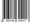 Barcode Image for UPC code 0603149304017