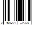 Barcode Image for UPC code 0603224224230