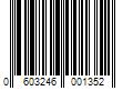 Barcode Image for UPC code 0603246001352