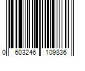 Barcode Image for UPC code 0603246109836