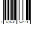 Barcode Image for UPC code 0603246572814