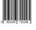 Barcode Image for UPC code 0603246722295