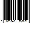 Barcode Image for UPC code 0603246793851