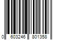 Barcode Image for UPC code 0603246801358