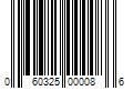 Barcode Image for UPC code 060325000086