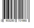 Barcode Image for UPC code 0603250701668