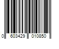 Barcode Image for UPC code 0603429010850