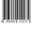 Barcode Image for UPC code 0603429012274