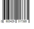 Barcode Image for UPC code 0603429017385