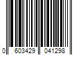 Barcode Image for UPC code 0603429041298