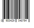 Barcode Image for UPC code 0603429048754