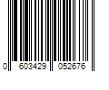 Barcode Image for UPC code 0603429052676