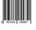 Barcode Image for UPC code 0603429055851