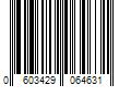 Barcode Image for UPC code 0603429064631