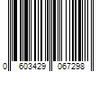 Barcode Image for UPC code 0603429067298