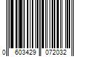 Barcode Image for UPC code 0603429072032. Product Name: Maui Jim Unisex Polarized Sunglasses, One Way - Gray