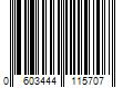 Barcode Image for UPC code 0603444115707