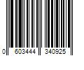 Barcode Image for UPC code 0603444340925