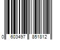 Barcode Image for UPC code 0603497851812