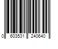 Barcode Image for UPC code 0603531240640