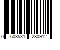 Barcode Image for UPC code 0603531280912