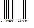 Barcode Image for UPC code 0603531281049