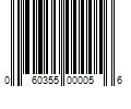 Barcode Image for UPC code 060355000056