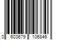 Barcode Image for UPC code 0603679106846