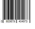 Barcode Image for UPC code 0603679404973