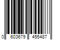 Barcode Image for UPC code 0603679455487