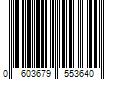 Barcode Image for UPC code 0603679553640