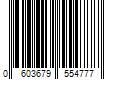 Barcode Image for UPC code 0603679554777