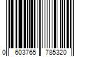 Barcode Image for UPC code 0603765785320