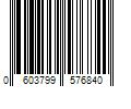 Barcode Image for UPC code 0603799576840