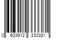 Barcode Image for UPC code 0603912333381