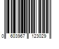 Barcode Image for UPC code 0603967123029