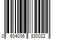 Barcode Image for UPC code 0604036830022