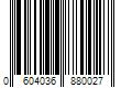 Barcode Image for UPC code 0604036880027