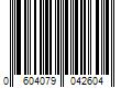 Barcode Image for UPC code 0604079042604. Product Name: Philosophy Purity Made Simple One Step Facial Cleanser  3 oz Cleanser