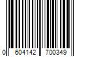 Barcode Image for UPC code 0604142700349