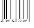 Barcode Image for UPC code 0604142701810