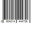 Barcode Image for UPC code 0604214444706