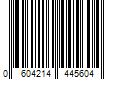 Barcode Image for UPC code 0604214445604