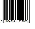 Barcode Image for UPC code 0604214922600