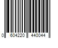 Barcode Image for UPC code 06042204400402