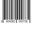 Barcode Image for UPC code 0604252000735