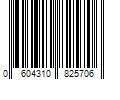 Barcode Image for UPC code 0604310825706