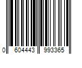 Barcode Image for UPC code 0604443993365